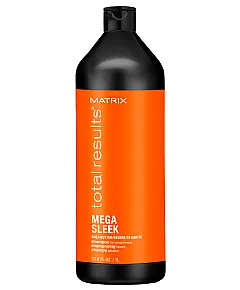 Matrix Total Results Mega Sleek Shampoo - Шампунь для гладкости непослушных волос с маслом ши, 1000 мл