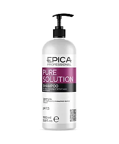 Epica Professional Pure Solution - Шампунь для глубокого очищения волос 1000 мл