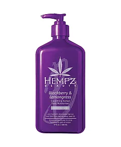 Hempz Beauty Blackberry and Lemongrass Moisturizer - Молочко для тела разглаживающее Ежевика и Лемонграсс 500 мл