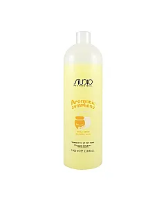 Kapous Studio Professional Aromatic Symphony Shampoo Honey Milk - Шампунь для всех типов волос «Молоко и мёд» 1000 мл
