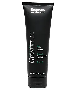 Kapous Professional Gentlemen Shampoo - Мужской тонизирующий шампунь 3 в 1 250 мл