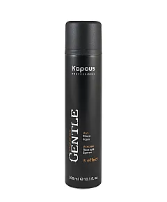Kapous Professional Gentlemen Shave Foam - Пена для бритья 3 effect 300 мл