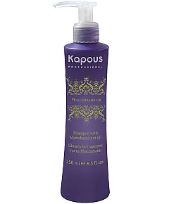 Kapous Professional Macadamia Oil Shampoo - Шампунь с маслом ореха макадамии 250 мл