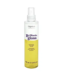 Kapous Professional Brilliants Gloss - Увлажняющая блеск-сыворотка для волос 200 мл