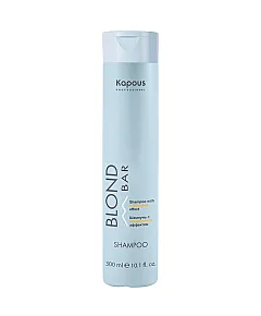 Kapous Professional Blond Bar - Шампунь с антижелтым эффектом 300 мл