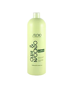 Kapous Studio Professional Shampoo For Hair With Avocado and Oliva Oils - Шампунь увлажняющий для волос с маслами авокадо и оливы 1000 мл