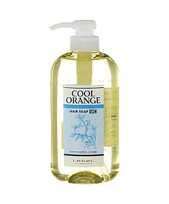 Lebel Cool Orange Hair Soap Ultra Cool - Шампунь для волос «Ультра Холодный Апельсин» 600 мл