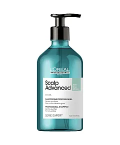 L'Oreal Professionnel Scalp Advanced Anti-Gras Oiliness - Шампунь очищающий для жирной кожи головы 500 мл
