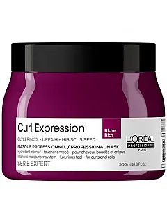 L'Oreal Professionnel Curl Expression Rich Mask - Интенсивно увлажняющая маска для всех типов кудрявых волос, 500 мл