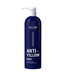 Ollin Anti-Yellow Balm - Антижелтый бальзам для волос 500 мл