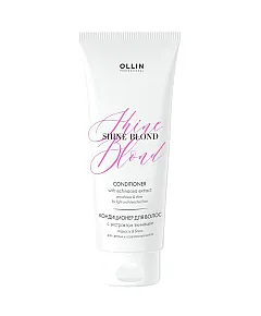 Ollin Shine Blond - Кондиционер для волос с экстрактом эхинацеи 200 мл
