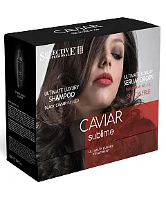 Selective Professional Caviar Sublime Kit - Набор восстанавливающий шампунь и сыворотка мгновенного действия