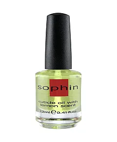 Sophin Cuticle Oil with Lemon Scent - Лимонное масло для ногтей