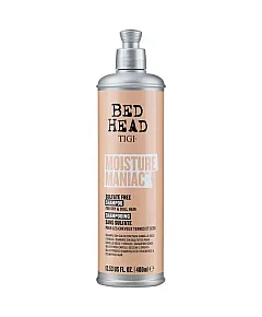 TIGI Bed Head Moisture Maniac Shampoo - Бессульфатный шампунь для увлажнения, 400 мл