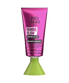 Tigi Bed Head Wanna Glow Hydrating Jelly Oil - Увлажняющее желеобразное масло для сияющих гладких волос 100 мл