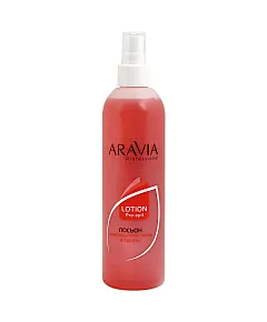 Aravia Professional Лосьон для подготовки кожи перед депиляцией с экстрактами мяты и березы 300 мл