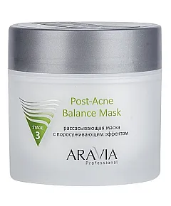 Aravia Professional Post- Acne Balance Mask - Рассасывающая маска для лица с поросуживающим эффектом для жирной и проблемной кожи 300 мл