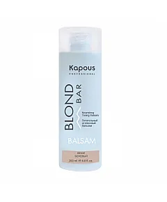 Kapous Professional Blond Bar - Питательный оттеночный бальзам для оттенков блонд Бежевый 200 мл 