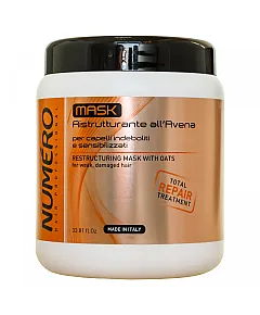 Brelil Numero Oat Mask Крем-маска с вытяжкой из овса 1000 мл