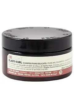 Insight Elasti-Curl Curls Pure Mild Shampoo - Увлажняющий шампунь-воск для кудрявых волос 100 мл