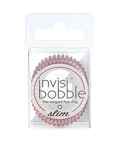 Invisibobble SLIM Bella Rosa Galaxy - Резинка для волос, цвет розовое золото 3 шт