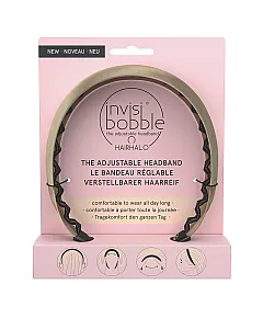 Invisibobble HAIRHALO Let's get Fizzycal - Ободок для волос, цвет черный/золотой