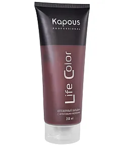 Kapous Life Color Бальзам оттеночный для волос Гранатовый красный 200 мл