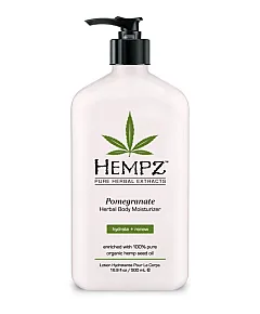 Hempz Pomegranate Herbal Body Moistyrizer - Молочко для тела увлажняющее с гранатом 500 мл