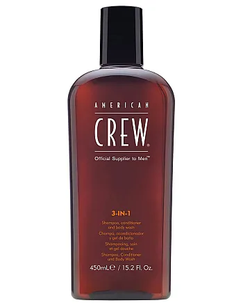 American Crew Classic 3-in-1 - Средство 3 в 1 Шампунь, Кондиционер и Гель для душа 450 мл - hairs-russia.ru