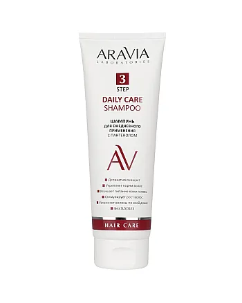 Aravia Laboratories Daily Care Shampoo - Шампунь для ежедневного применения с пантенолом 250 мл - hairs-russia.ru