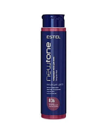Estel Professional Newtone 8/36 - Тонирующая маска для волос, светло-русый золотисто-фиолетовый 400 мл - hairs-russia.ru