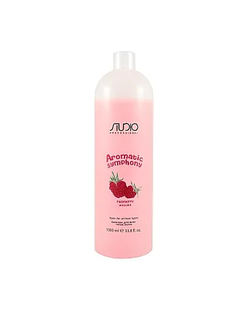 Kapous Studio Professional Aromatic Symphony Balm Raspberry - Бальзам для всех типов волос «Малина» 1000 мл - hairs-russia.ru