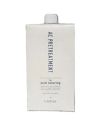 Lebel AC Pretreatment - Увлажняющий лосьон для обработки волос перед биоламинированием и окрашиванием 1000 мл - hairs-russia.ru