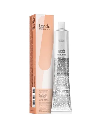Londa Color Switch CUTE! CORAL - Оттеночная краска прямого действия, тон коралловый 80 мл - hairs-russia.ru