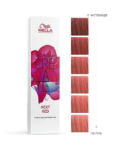 Wella Color Fresh Create - Оттеночная краска Новый красный 60 мл