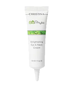 Christina Bio Phyto Enlightening Eye and Neck Cream - Осветляющий крем для кожи вокруг глаз и шеи, 30мл