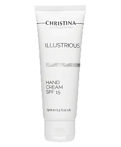 Christina Illustrious Hand Cream SPF 15 - Защитный крем для рук SPF 15 75 мл