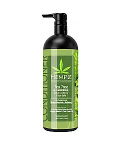 Hempz Tea Tree and Chamomile Herbal Conditioner - Кондиционер Здоровые волосы Чайное дерево и Ромашка 1000 мл