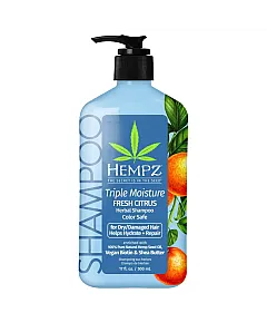 Hempz Triple Moisture Daily Herbal Replenishing Shampoo - Шампунь Тройное увлажнение 500 мл