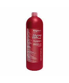 Kapous Professional Glyoxy Sleek Hair Pre-Shampoo - Шампунь перед выпрямлением волос с глиоксиловой кислотой 1000 мл