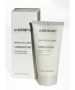 La Biosthetique Methode Anti-Age Citromycine - Интенсивный восстанавливающий крем для рук с витаминами и маслами герани и лимона 50 мл