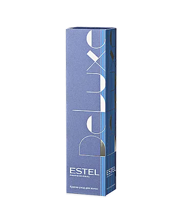Estel Professional De Luxe - Краска-уход (оттенок 1/0 черный классический) 60 мл - hairs-russia.ru